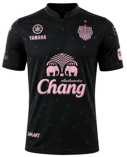 2026 Buriram United Thailand Football Soccer League Jersey Shirt Third Black - Player Version