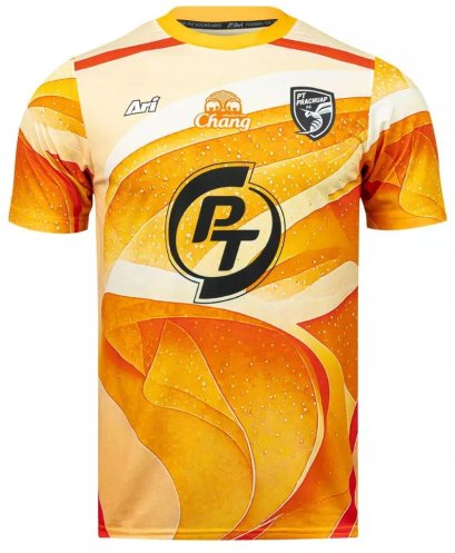 2025 - 25 PT Prachuap FC Thailand Football Soccer League Jersey Shirt Orange