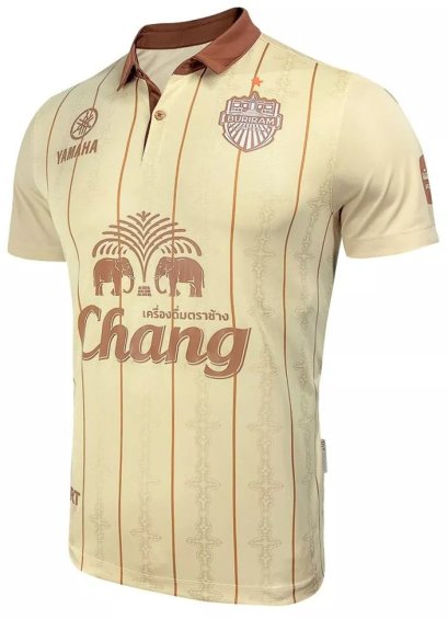2025-26 Buriram United Thailand Football Soccer League Jersey Shirt Away Brown - Player Version