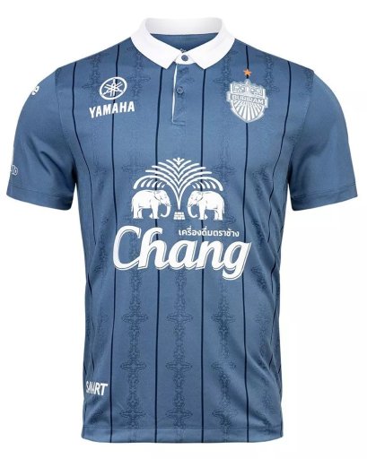 2025-26 Buriram United Thailand Football Soccer League Jersey Shirt Third Gray - Player Version