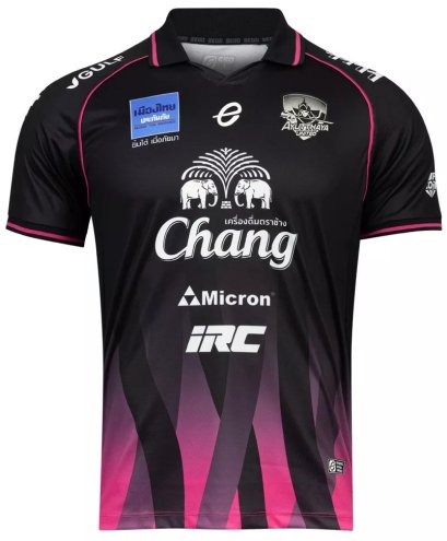 2025-26 Ayutthaya United Authentic Thailand Football Soccer Thai League Jersey Shirt Goalkeeper Black Pink - Player Version