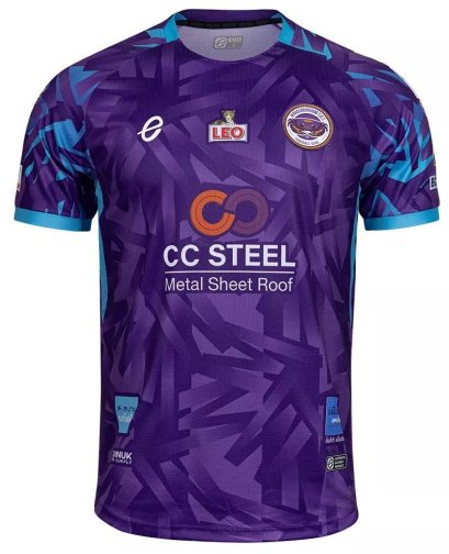 2025-26 Mahasarakham SBT FC Authentic Thailand Football Soccer Thai League Jersey Shirt Home Purple - Player Version