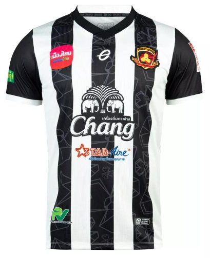 2024-25 Sisaket FC Authentic Thailand Football Soccer Thai League Jersey Away White Shirt - Player Version
