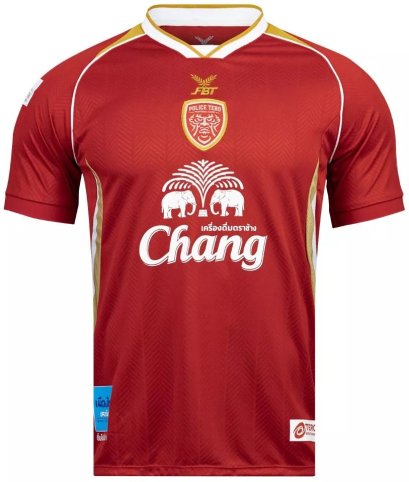 2025-26 Police Tero FC Thailand Football Soccer League Jersey Shirt Home Red - Player Version