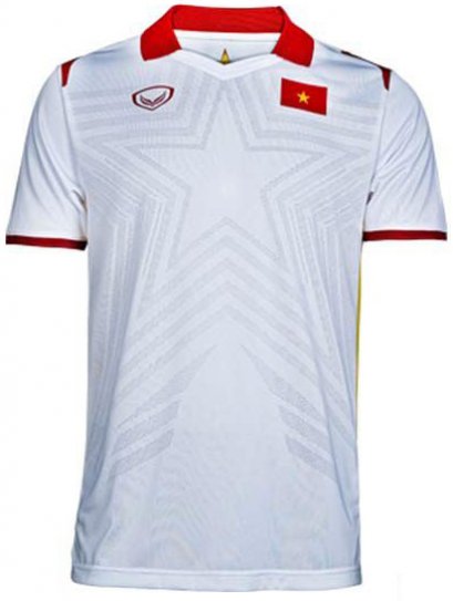 2021-22 Vietnam National Team Genuine Official Football Soccer Jersey Shirt Away White - Player Version