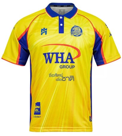 2025-26 Rayong FC Authentic Thailand Futsal League Jersey Shirt Away Yellow - Player Edition