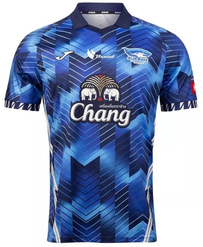 2025 Bluewave Chonburi Authentic Thailand Futsal League Jersey Shirt Home Blue - Player Edition