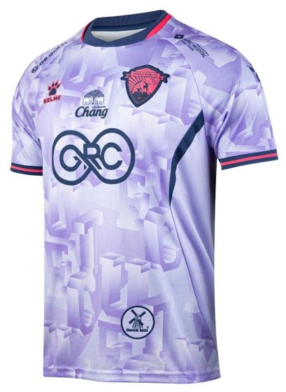 2024-25 Uthai Thani FC Thailand Football Soccer League Jersey Shirt Third Purple -  Player Version