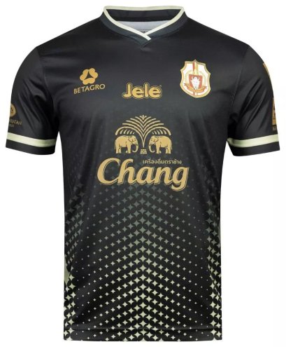 2025-26 Lamphun Warriors FC Authentic Thailand Futsal League Jersey Shirt Away Black - Player Edition