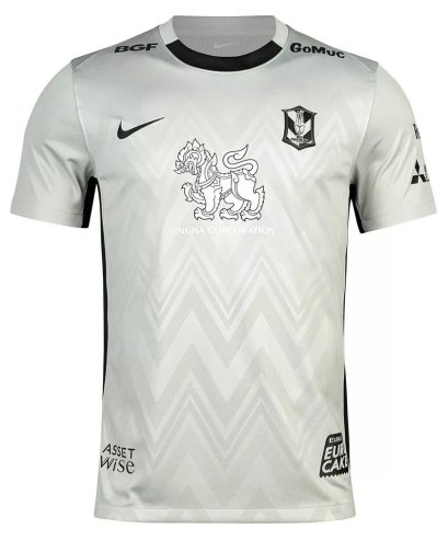 2024-25 BGPU FC - BG (Bangkok Glass) Pathum United Thailand Football Soccer League Jersey Shirt Third Gray - Player Edition - Shopee Cup Version