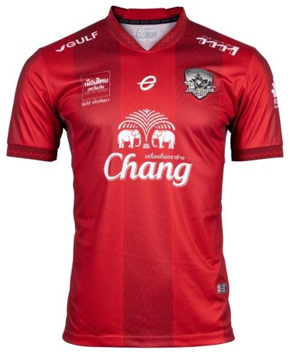 2025-26 Ayutthaya United Authentic Thailand Football Soccer Thai League Jersey Shirt Away Red  - Player Version