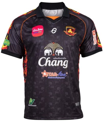 2025-26 Sisaket FC Authentic Thailand Football Soccer Thai League Jersey Shirt GK Black - Player Version