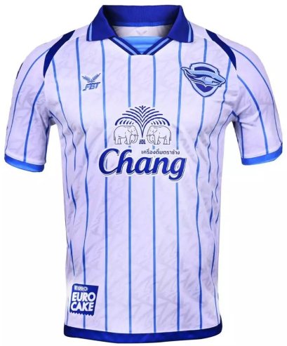 2026-27 Chonburi FC Thailand Football Soccer League Jersey Shirt Away White - Player Edition