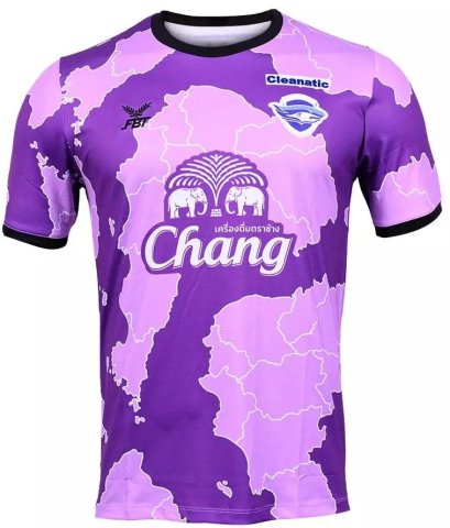 2025-26 Chonburi FC Thailand Football Soccer League Jersey Shirt Training Purple - Player Edition