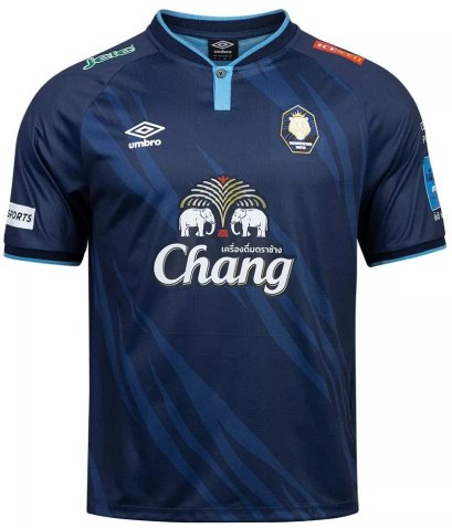 2025-26 Nakhonpathom United Thailand Football Soccer League Jersey Shirt Home Blue - Player Version