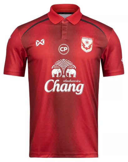 2025 - 26 Sukhothai FC Thailand Football Soccer League Jersey Shirt Home Red - Player Edition