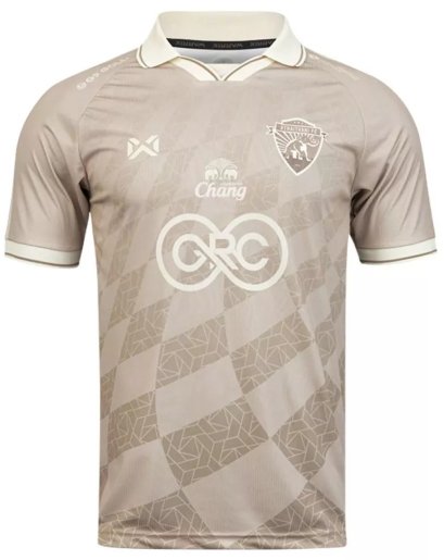 2025-26 Uthai Thani FC Thailand Football Soccer League Jersey Shirt Away Brown -  Player Version