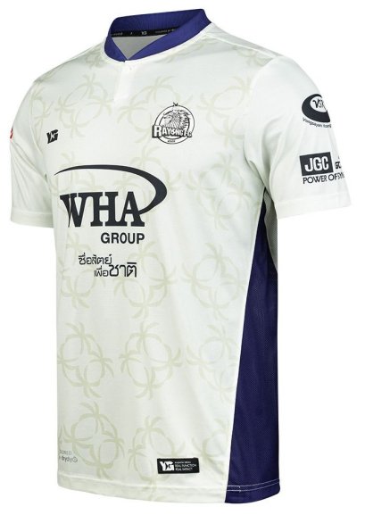 2024 - 25 Rayong FC Authentic Thailand Futsal League Jersey Shirt Away White - Player Edition