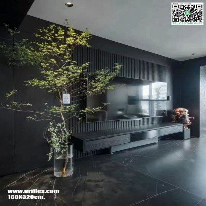 ขนาดใหญ่ 1600X3200X15MM Black Merquina