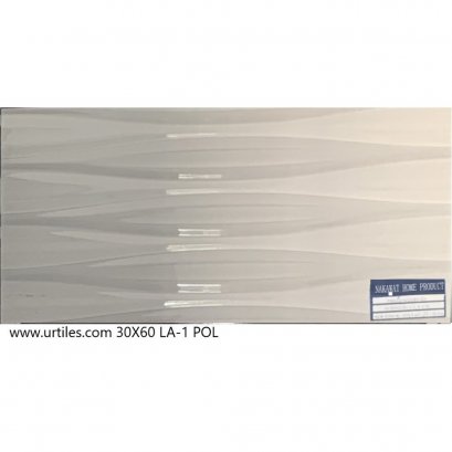 ผนัง 30X60 LA 1 ทรอปิคานา ไวท์ POL