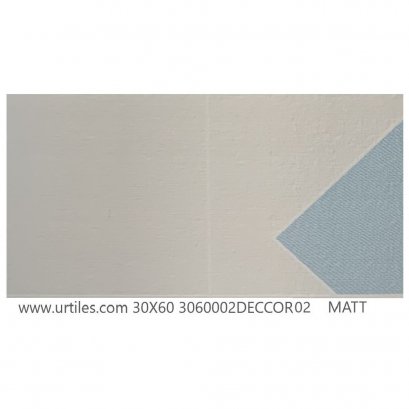  30X60 MYX 3060002 แฟบริค ครีม ดอกกลาง2 ผิวด้าน