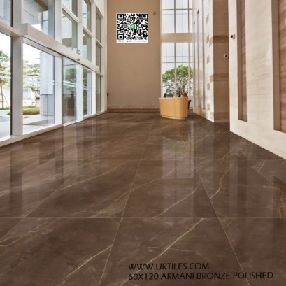 60X120CM NHP 601214PT อามานี่ บรอนซ์ ผิวเงา