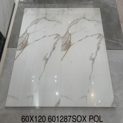  60X120 NHP601287 คาราร่า คาลาคัตต้า โกลด์ (POL)