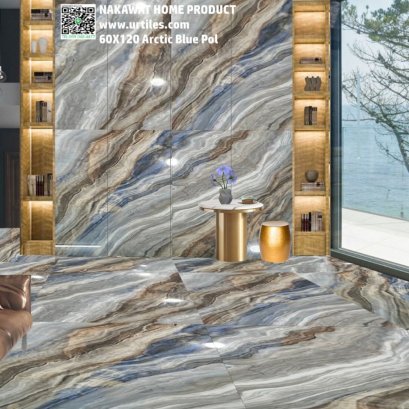 60X120 12TD953 มิสติค โอเชี่ยน สกาย (POL) ผิวเงา