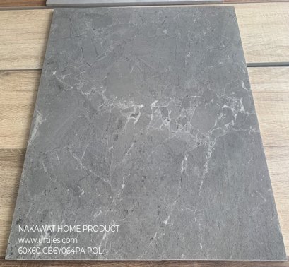 60X60 CB6Y064PA มาร์เบิลสโตน เทา POL