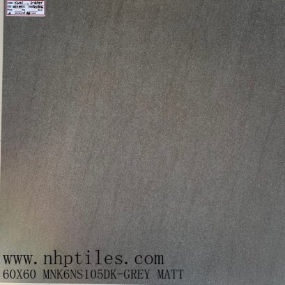 60X60 MNK6NS105 สีเทาเข้ม ผิวด้าน
