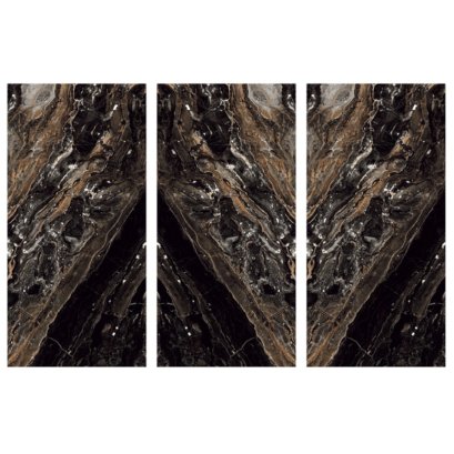 80X160CM FLURRY BROWN (BOOKMATCH)