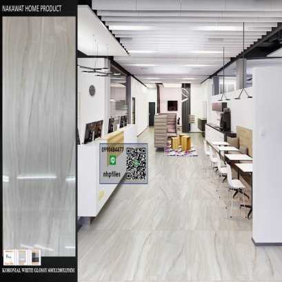 GP 60X120 โคโลเนียล ขาว 08301 (POL) PM