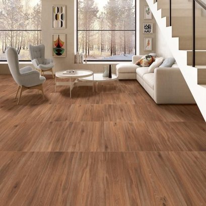 GP 60X60 โอ๊ควู๊ด เรด ตัดขอบ PM ผิงด้าน