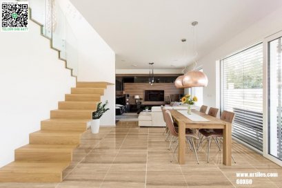 กระเบื้อง_GP_60X60_ทราวาทีน_คาราเมล_SATIN_ตัดขอบPM_3