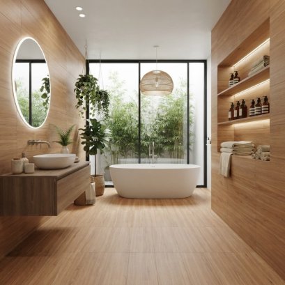 กระเบื้องลายไม้ 60x60CM. KGM60660066 WOOD TILES