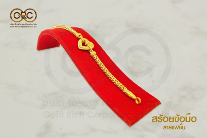 สร้อยข้อมือทองคำลายแฟชั่น