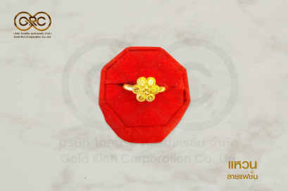 แหวนทองคำลายแฟชั่น