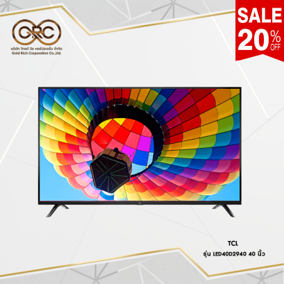 ทีวี TCL 40 นิ้ว