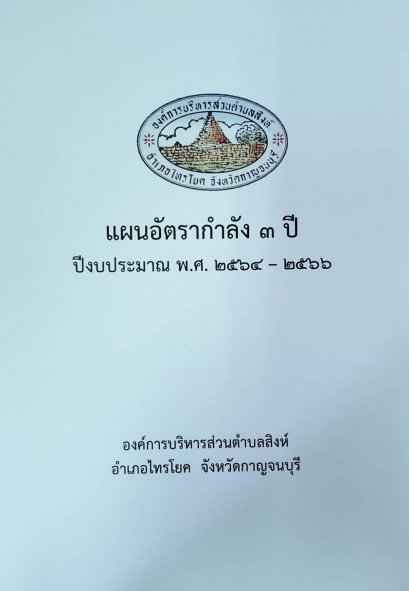 แผนอัตรากำลัง 3 ปี (พ.ศ.2564-2566)