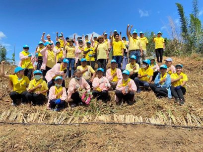 โครงการปลูกหญ้าแฝกตามแนวพระราชดำริ รัชกาลที่ 9 ประจำปีงบประมาณ 2566