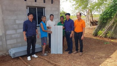 ช่วยเหลือประชาชนกรณีเกิดวาตภัยในตำบลสิงห์