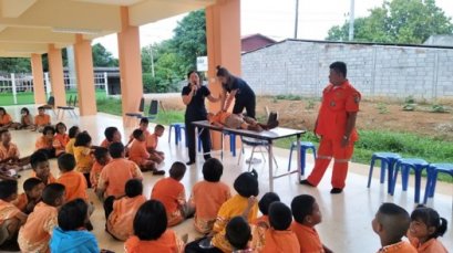 โครงการซ้อมแผนด้านการป้องกันและบรรเทาสาธารณภัยกรณีแผ่นดินไหว ประจำปี 2562