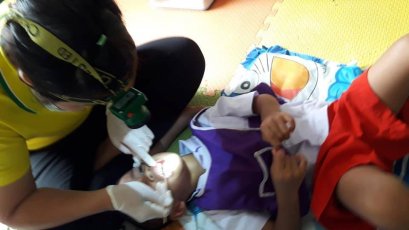 โครงการเฝ้าระวังและส่งเสริมสุขภาพ ประจำปีการศึกษา๒๕๖๒ ครั้งที่ ๑