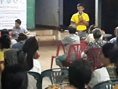 โครงการอบรมเสริมสร้างศักยภาพด้านการป้องกันและบรรเทาสาธารณภัย ประจำปี 2563 กรณีเกิดอัคคีภัยในชุมชน