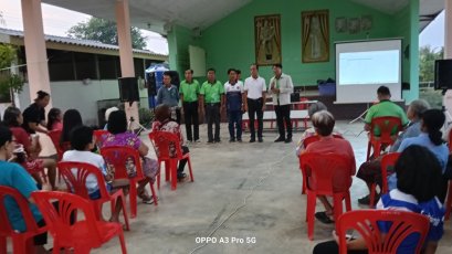 โครงการบริหารจัดการขยะมูลฝอย ประจำปีงบประมาณ  2568   ที่ หมู่ที่่ 6 บ้านท่าตาเสือ 