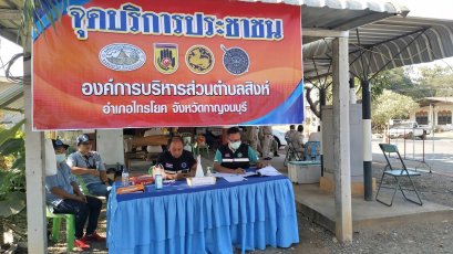 โครงการป้องกันและลดอุบัติเหตุช่วงเทศกาลปีใหม่ ประจำปีงบประมาณ 2564