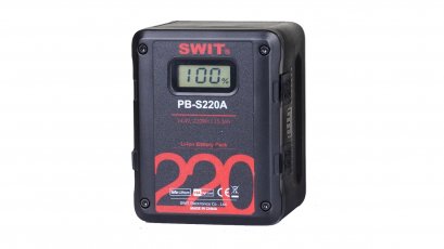 SWIT PB-S220A 220Wh Multi-sockets Square Digital Battery