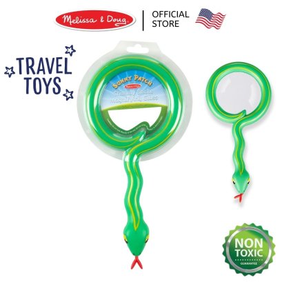 Melissa &amp; Doug Shimmy Snake Magnifying Glass รุ่น 6093 แว่นขยาย รุ่นงู ของเล่น STEM วิทยาศาสตร์ ขนาด 23x16x3 cm