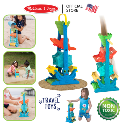 Melissa &amp; Doug Seaside Funnel Fun รุ่น 6427 กังหันเล่นน้ำเล่นทราย ของเล่นห้องน้ำ ของเล่นทราย