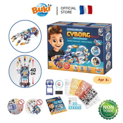 Buki France Hydraulic Hand รุ่น 7508 ชุดสร้างมือหุ่นยนต์ไฮดรอลิก DIY สร้างมือหุ่นยนต์พลังน้ำ ประกอบเอง
